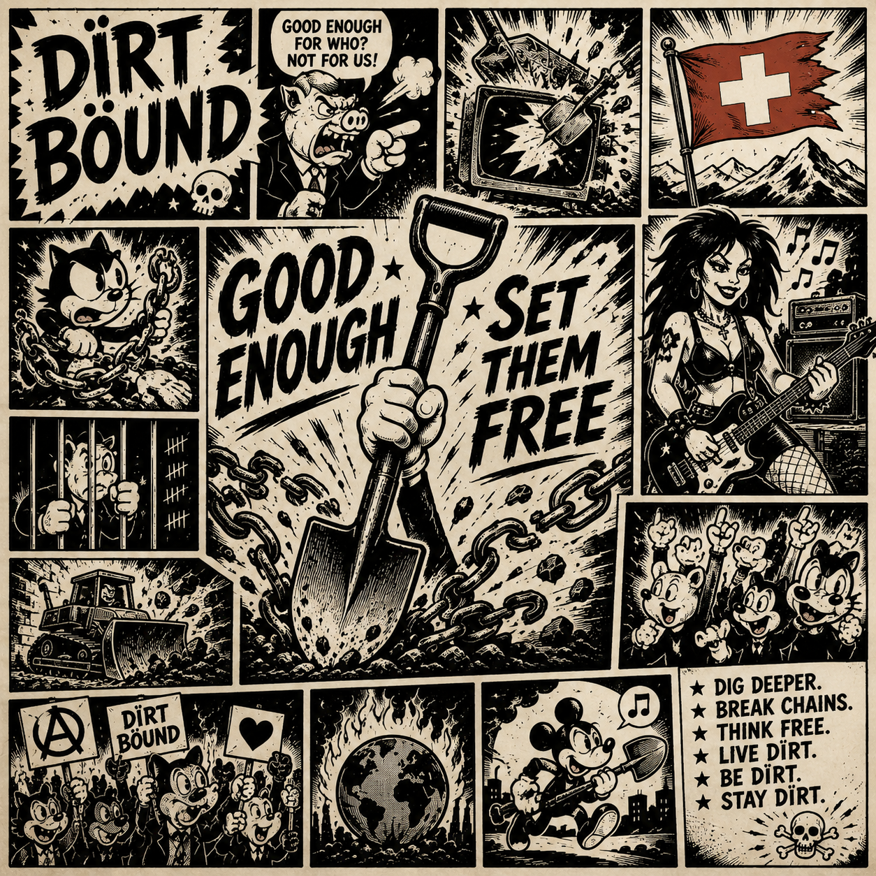 DÏRT BÖUND artwork